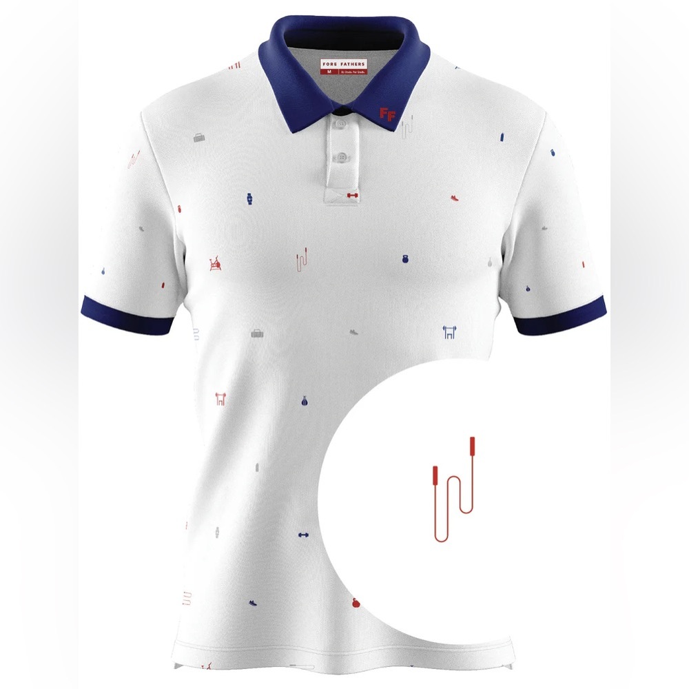 NWT Fore Fathers 3XL Performance Polo ‘Dad Bod’